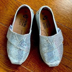 Bobs brand slip on girls shoes